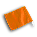 4015-91 Signs - Railyard 
Orange Rail Yard Flag