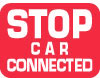 6SCC-R Signs - OSHA 
STOP CAR CONNECTED - Stop Car Connected